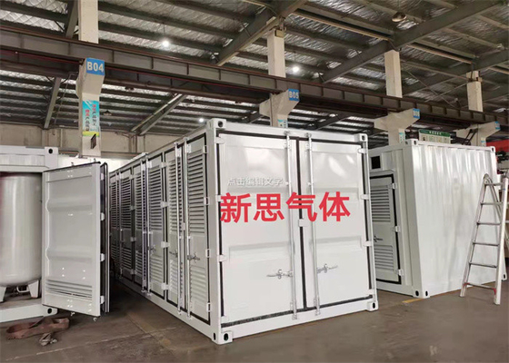 Containerized PSA Nitrogen Generator, 5Nm3 ~ 5000NM3/H, kemurnian tinggi dengan Low Noise
