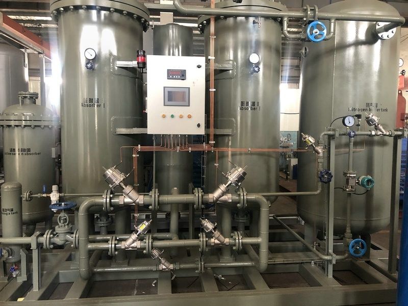 Sistem Nitrogen N2 Psa / Unit Membran Nitrogen Karbon Molekul Saringan