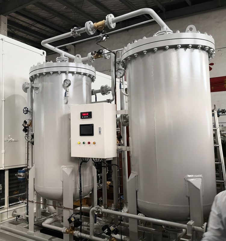 Generator Oksigen Tipe PSA Kemurnian Nitrogen Tinggi 2 ~ 150 Nm3 / Jam