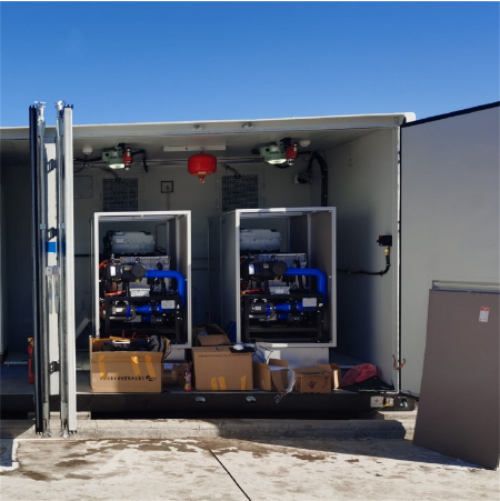 500m3/H 1MW Containerized Hydrogen Generator Water Electrolyser untuk pembangkit listrik sel bahan bakar