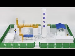 CE 93% Generator Oksigen VPSA untuk Kaca Terapung