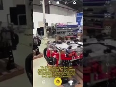 690*660*500mm 40kW Sistem Sel Bahan Bakar Hidrogen 0 - 500A Untuk Kendaraan