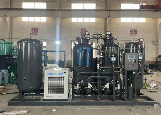 Kualitas Taiwan Brand 200NM3/H Nitrogen Production Plant Air Dingin Penghematan Energi pabrik
